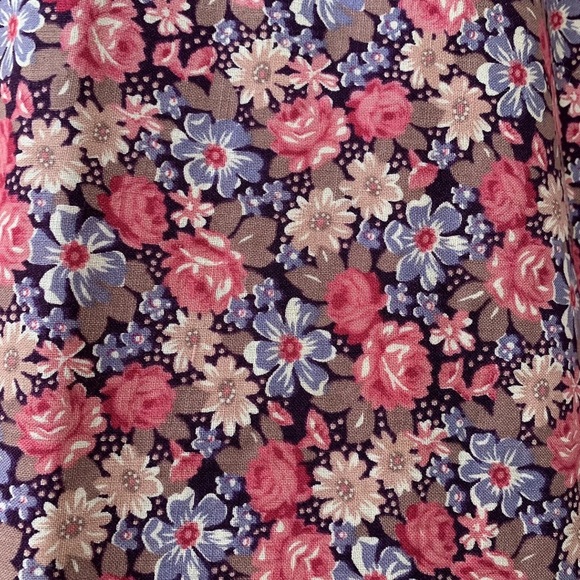 Vintage M&S St Michael Maxi Skirt fits UK 12 Ditzy floral - Picture 9 of 12